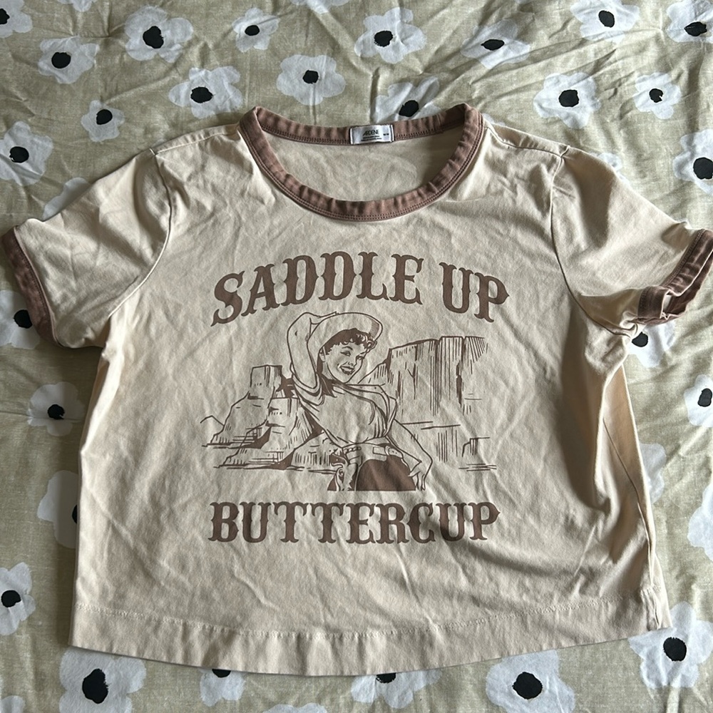 Graphic tee cowgirl (Ardene, M)